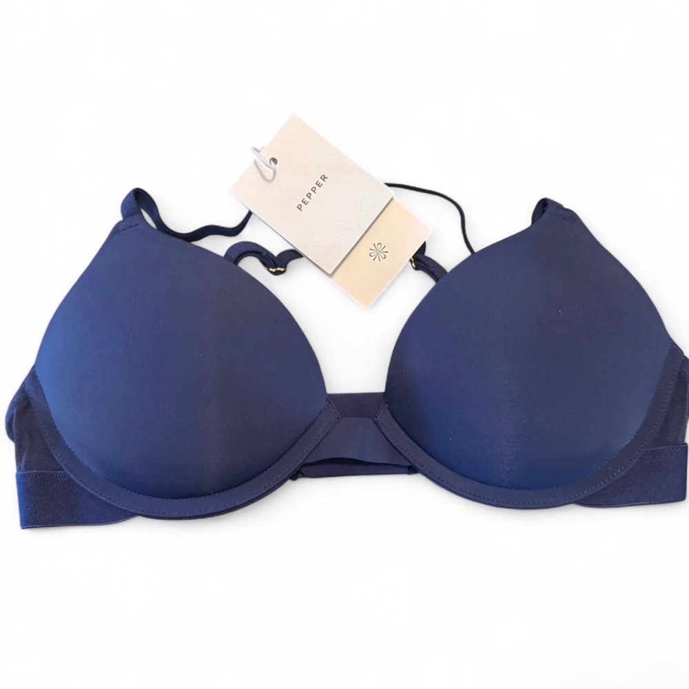 Navy Blue Women's Bra